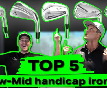 TOP 5 forged Irons for LOW-MID Handicappers! ( Are these the best irons in golf?! )