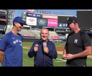 SpiderTV Visits UR Baseball Alums Sean Casey & Mark Budzinski at Yankee Stadium