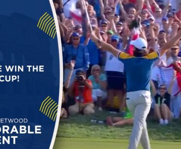 Tommy Fleetwood Wins the Ryder Cup for Europe! | 2023 Ryder Cup