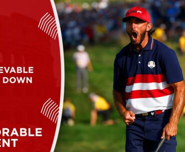Max Homa's Up and Down After Ruling to Keep USA's Hopes Alive | 2023 Ryder Cup