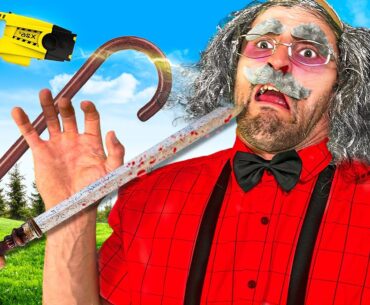 Ruthlessly Beat with the Worlds MOST LETHAL Fighting Canes *EXTREME DAMAGE*