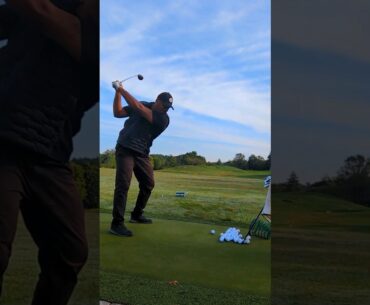 30 mins of purpose practice is better then 3 hours of hitting shots without a purpose #golf