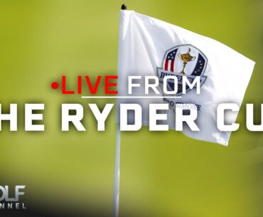 Luke Donald takes chance with Ludvig Aberg in foursomes | Live From the Ryder Cup | Golf Channel