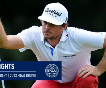 Every Shot from Keegan Bradley's 4-Under Par 66 in Round 4 | 2013 PGA Championship