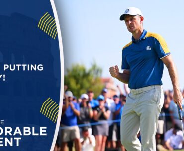 Justin Rose is Brilliant Under Pressure on The Greens | 2023 Ryder Cup