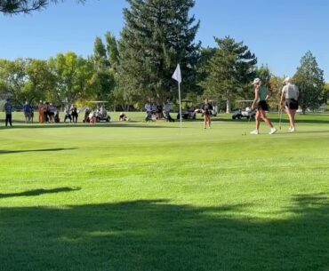 Billings Senior’s Kenzie Walsh wins 2023 AA girls golf state tournament