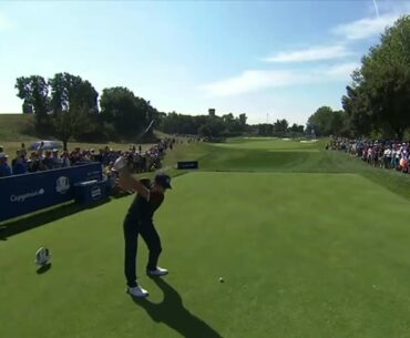 Viktor Hovland Par 4 hole in one | 2023 Ryder Cup