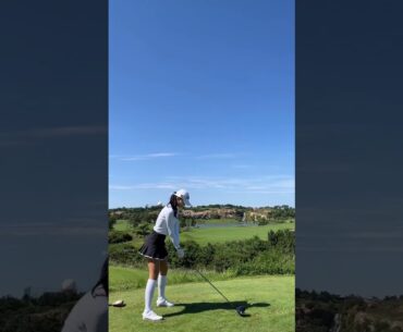 지평선 끝으로 GOOD SHOT!!🏌️‍♀️🏌️‍♀️