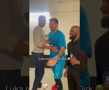 Luka always showing respect to Dirk ❤️ #nba #mavericks