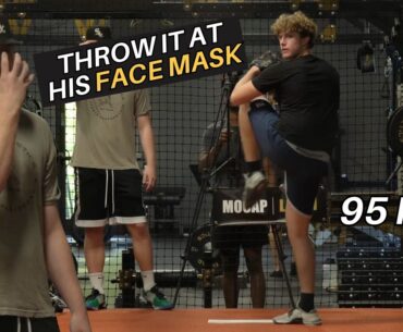 D3 Pitcher Throwing Low-Mid 90s Rise Balls | Owen Tross