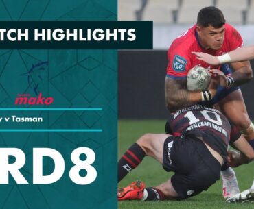 RD 8 HIGHLIGHTS: Canterbury v Tasman (Bunnings NPC 2023)
