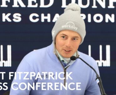Matt Fitzpatrick Press Conference | 2023 Alfred Dunhill Links Championship