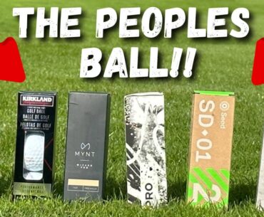 The PEOPLES GOLF BALLs!! NO Place for KIRKLAND!!