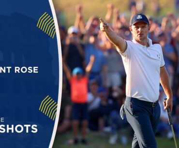 Justin Rose's Best Shots | 2023 Ryder Cup