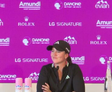 Linn Grant · Press Conference · 2023 Amundi Evian Championship · LPGA