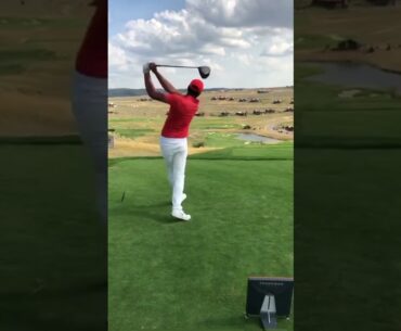 Tony Finau going for 200 💯💯 #golf #golfing #shorts