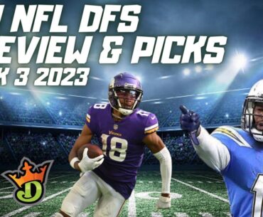 NFL Main Slate Preview Show - Sunday 9-24-2023
