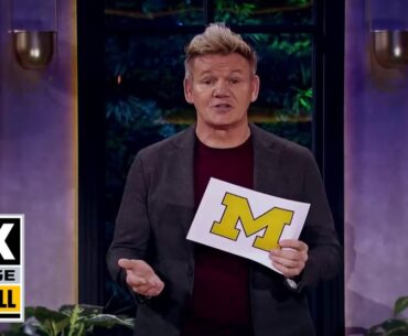 Gordon Ramsay insults your favorite College Football team | Big Noon Kickoff