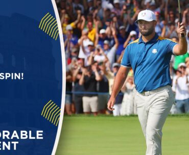 Jon Rahm's Remarkable Tee Shot! | 2023 Ryder Cup