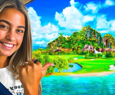 I Flew To A PRIVATE ISLAND Golf Resort - Vlog #6