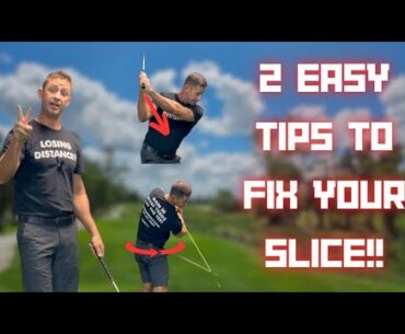 2 SIMPLE Tips To Fix That Dreaded SLICE!