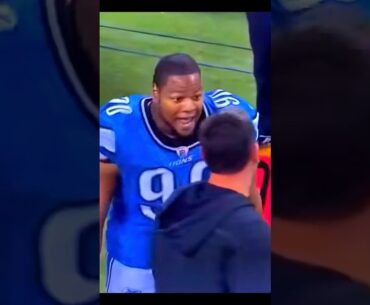 Suh STOMPED His Leg 😱 #nfl #detroitlions