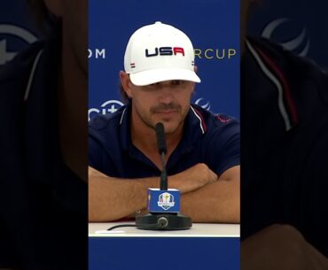 "You gotta be thinking you're the best player" Brooks Koepka talks false confidence in Ryder Cup