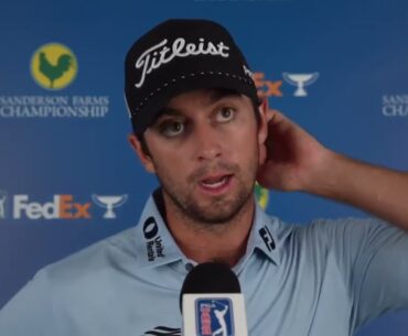 Davis Riley Thursday Flash Interview 2023 Sanderson Farms Championship