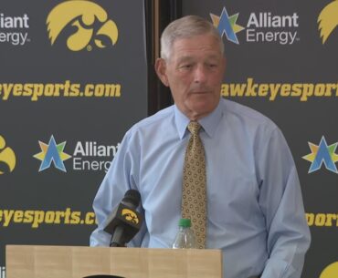 Kirk Ferentz: Cade McNamara out for season, intends to return next year