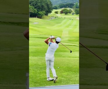 #이수민프로, 티샷 후 오른손을 번쩍 들었다. 공은 어디로? | 에이원CC, KPGA 선수권대회