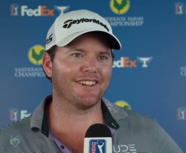Harry Higgs Friday Flash Interview 2023 Sanderson Farms Championship