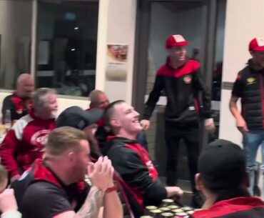 Merinda Park Cricket Club first selection night Premier team with guest speakers