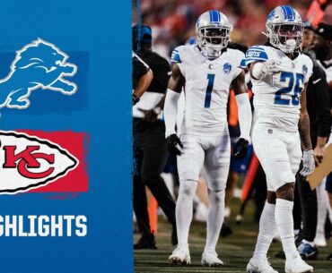 Lions win comeback thriller over Chiefs! | 2023 Week 1 Game Highlights