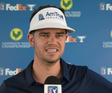 Beau Hossler Friday Flash Interview 2023 Sanderson Farms Championship