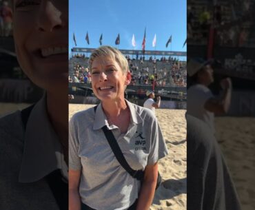 Volleyball Day in Nebraska with AVP Head Referee Suzanne Lowry