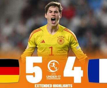 Germany vs France | Highlights & Penalty Shootout | U17 European Championship Final 02-06-2023