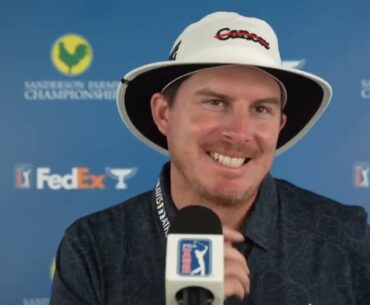 Joel Dahmen Friday Flash Interview 2023 Sanderson Farms Championship