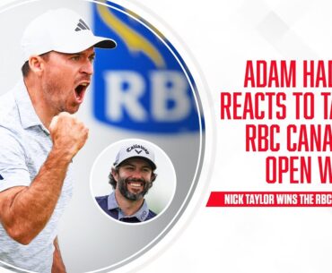 Hadwin says Taylor's win 'might be one of the greatest moments in Canadian golf history'