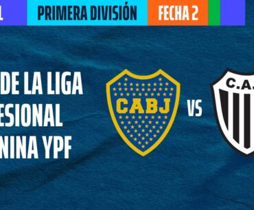 Boca VS Estudiantes | EN VIVO | Fecha 2 | Zona B | Copa YPF 2023 | #FUTBOLenDEPORTV