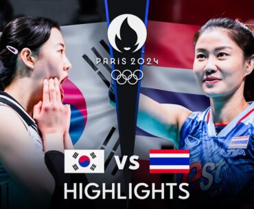 THAILAND vs KOREA | Highlights | Women's OQT 2023