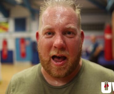 Burton boxing training | Jamie UWCB experience