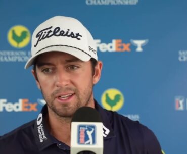 Davis Riley Friday Flash Interview 2023 Sanderson Farms Championship