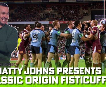 'The stuff dreams are made of': Old school scraps and the best Origin biffs👊 |  Matty Johns