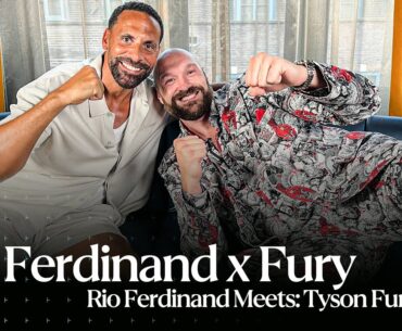 🥊 Rio Ferdinand Meets Tyson Fury | Ngannou threat, mental health battle & Usyk showdown 🎥