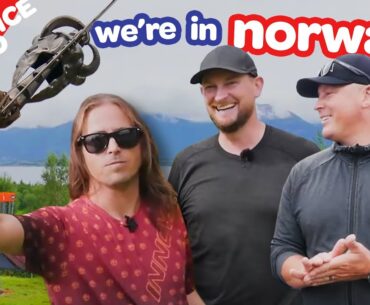 World champs show Jerm the ropes in Norway | PCS Open Practice Round | Jomez