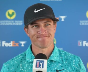 Cameron Champ Saturday Flash Interview 2023 Sanderson Farms Championship