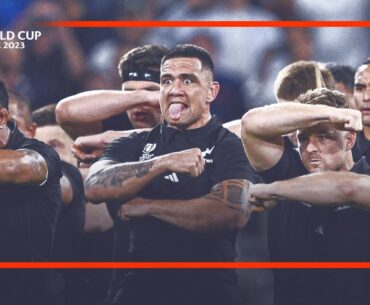 All Blacks' incredible haka | New Zealand v Italy | Rugby World Cup 2023