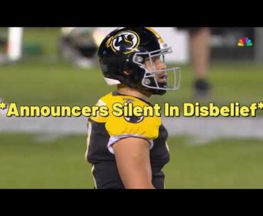 How this Kicker Left Announcers SPEECHLESS 🤯