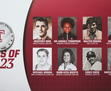 Temple Athletics Class of 2023 Hall of Fame Induction