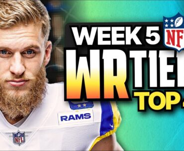 Week 5 Fantasy Football WR Rankings (Top 45)